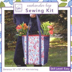 June Tailor Weekender Bag Sewing Kit - Swirl - JT-1562 - NEW